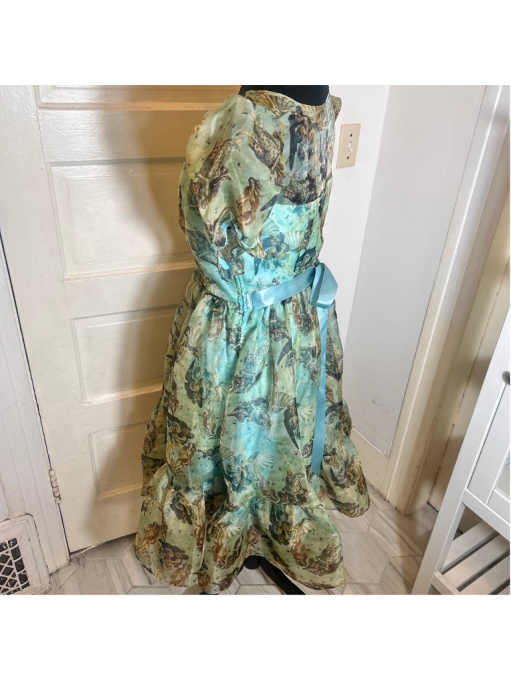 Women's THORN & Fable Birth of Venus Mini Dress S Cosplay Fairy REN Fair - Picture 5 of 10